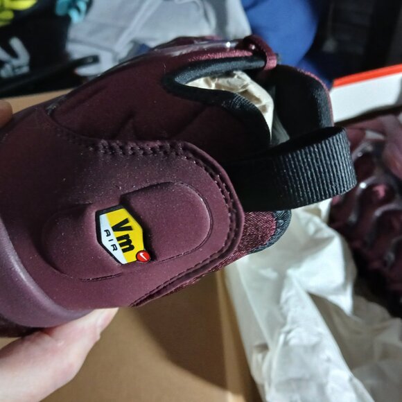 Nike Air VaporMax Plus, Maroon, Mens 11, Unworn, brand new in original box. MINT main image 10